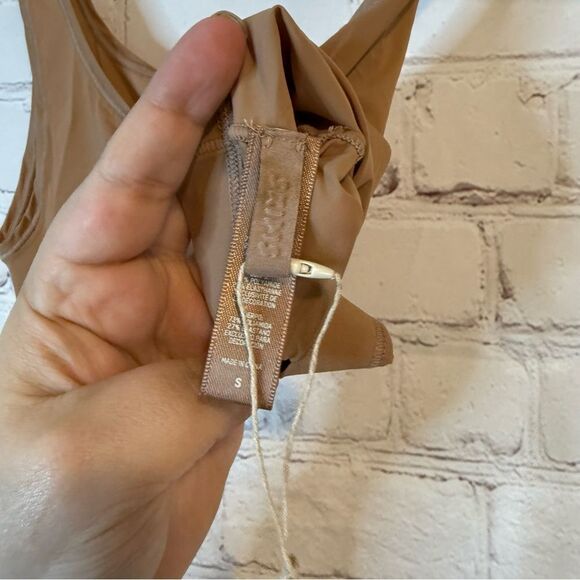 SKIMS Sheer Jelly Scoop Neck Bralette Sienna size Small - Picture 3 of 4